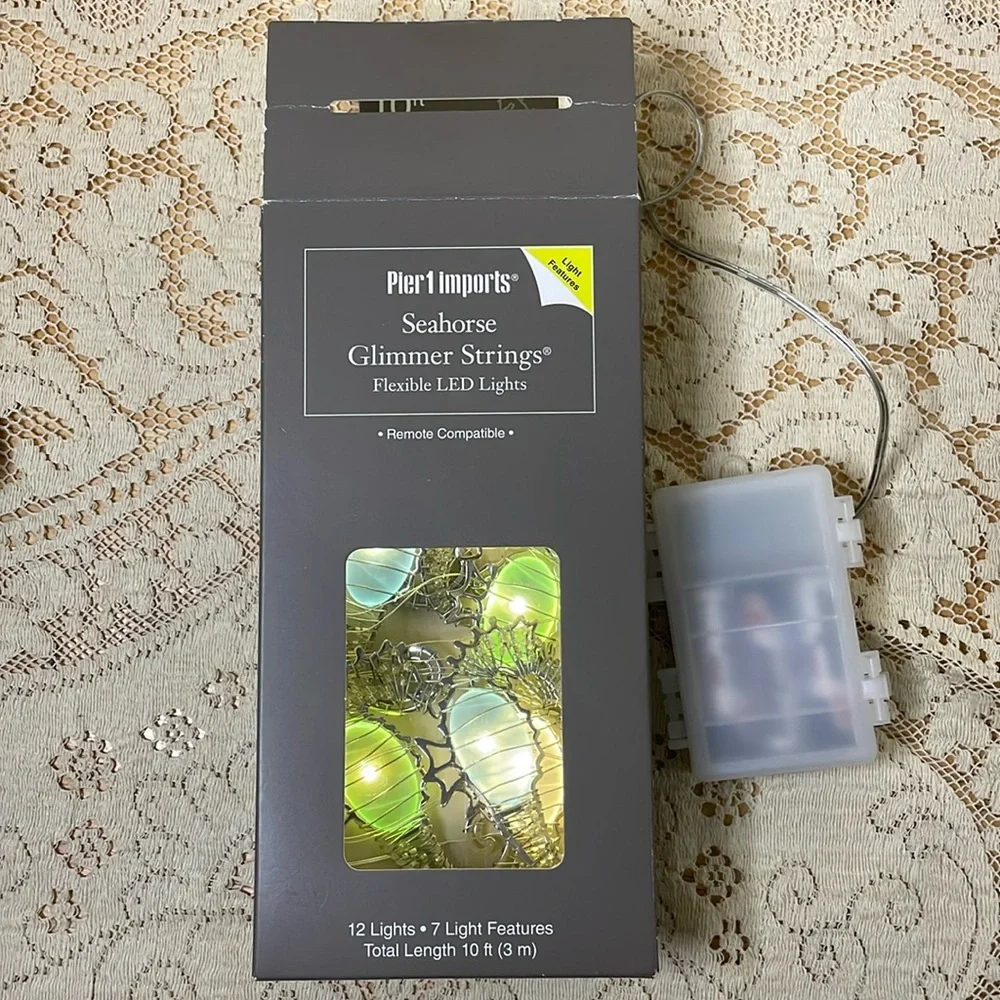 Sea Horse Glimmer Strings Flexible LED Lights